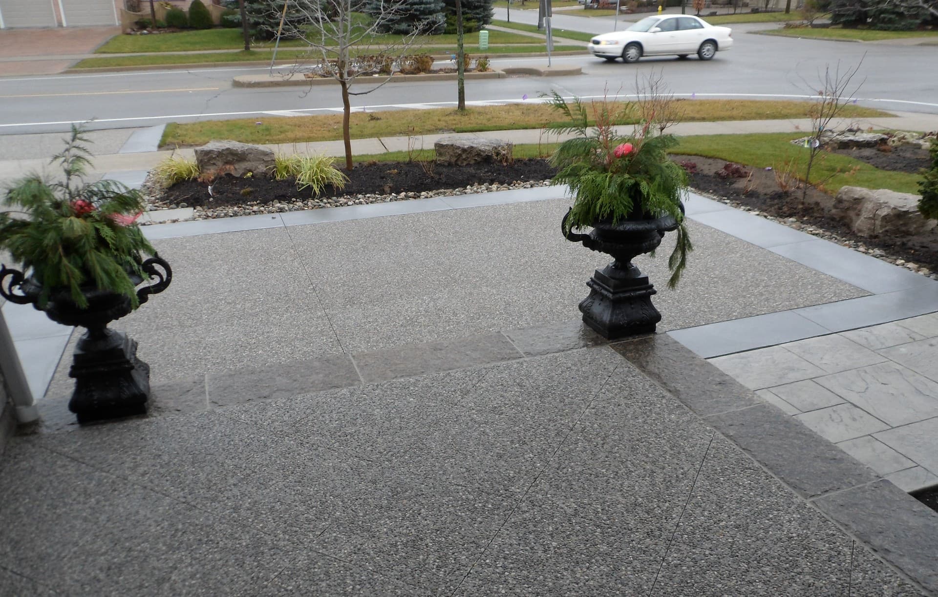 Exposed Aggregate Concrete surface